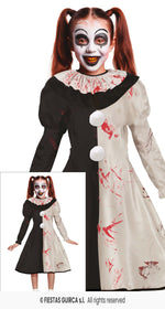 Terrorific Clown Girl Costume