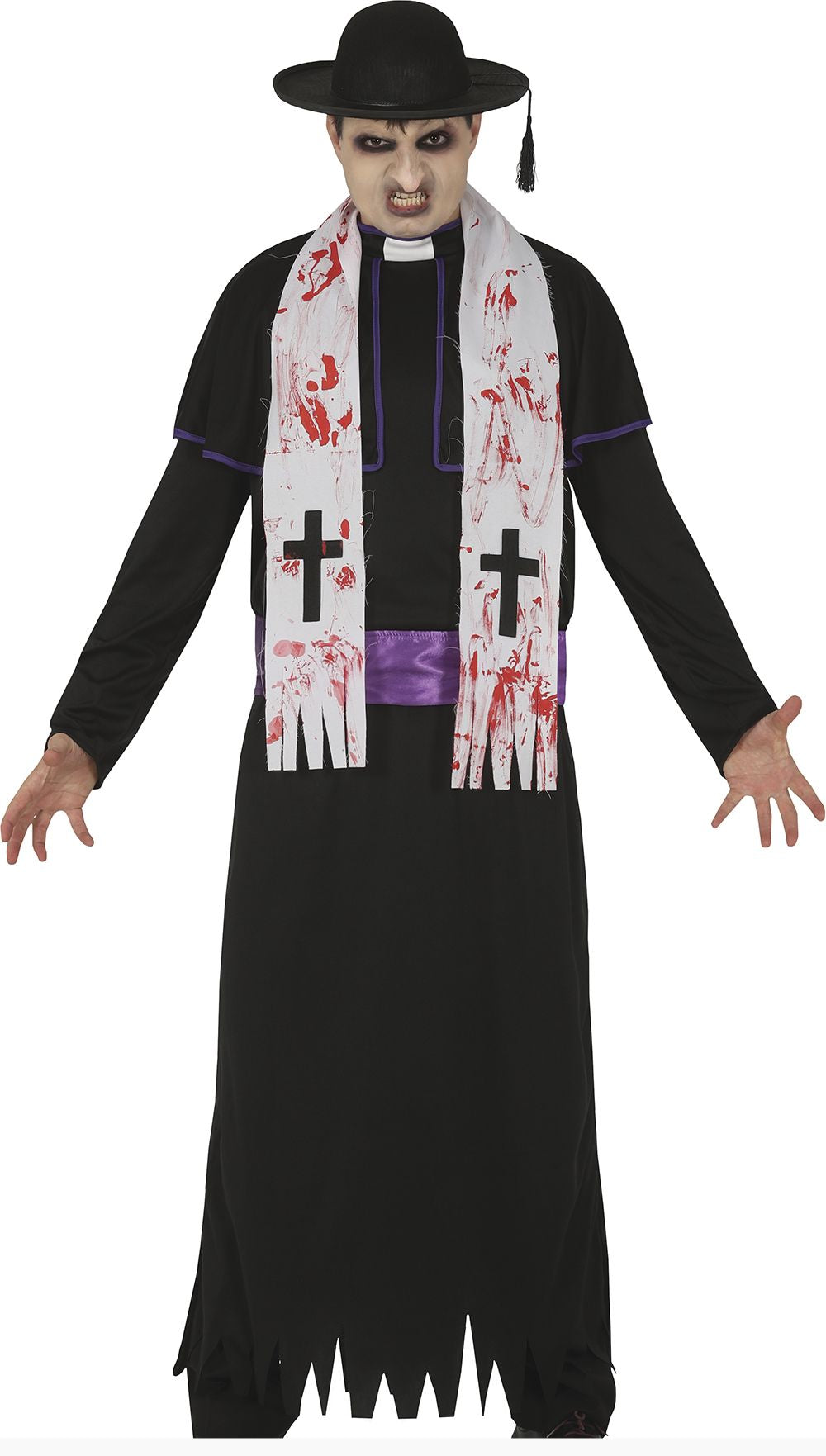 Adult Zombie Priest Costume