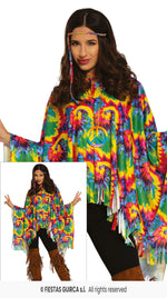 Colourful Hippie Poncho
