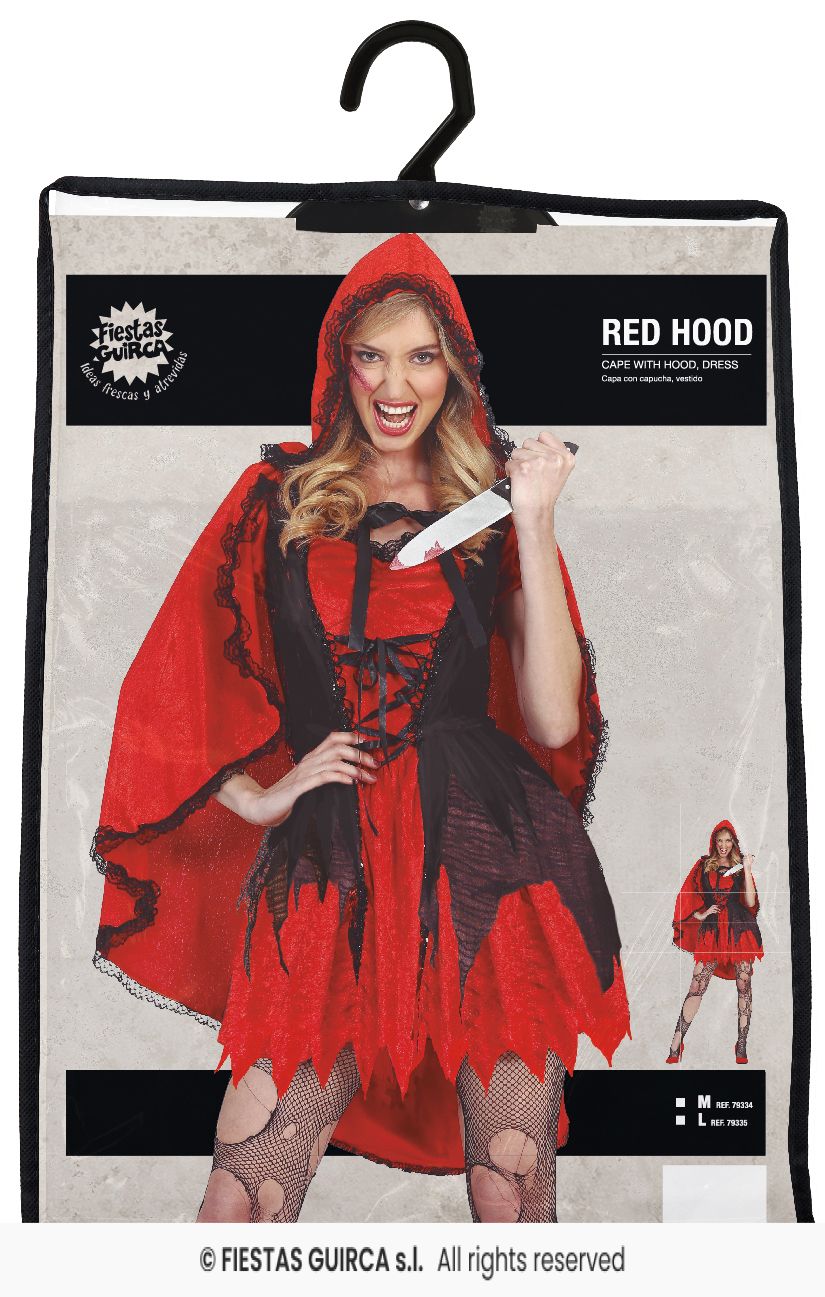 Ladies Red Riding Hood Costume