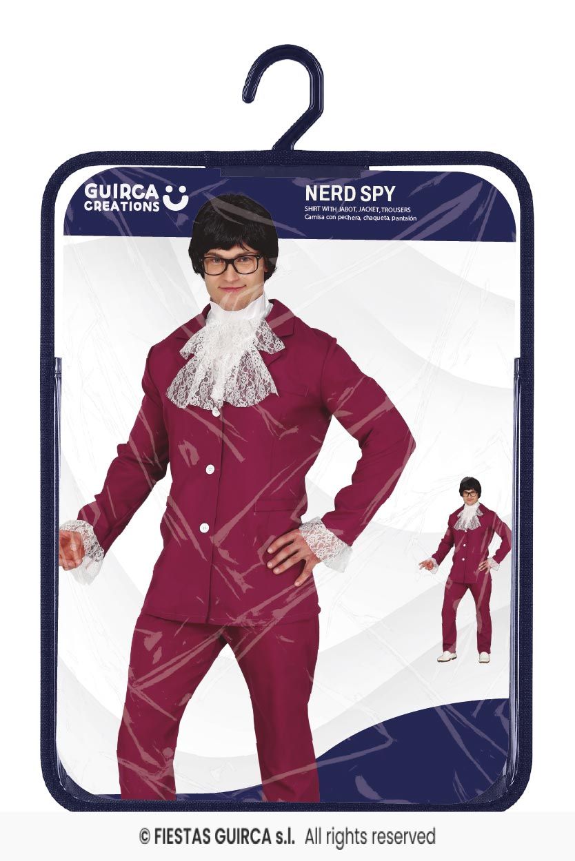 Adults Nerd Spy Costume