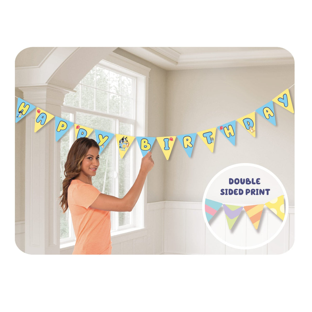 Bluey Bunting Banners 4.5m - Each