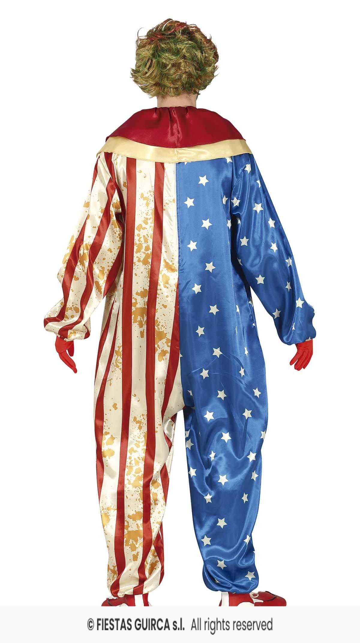 American Patriot Clown Costume