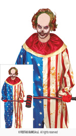 American Patriot Clown Costume