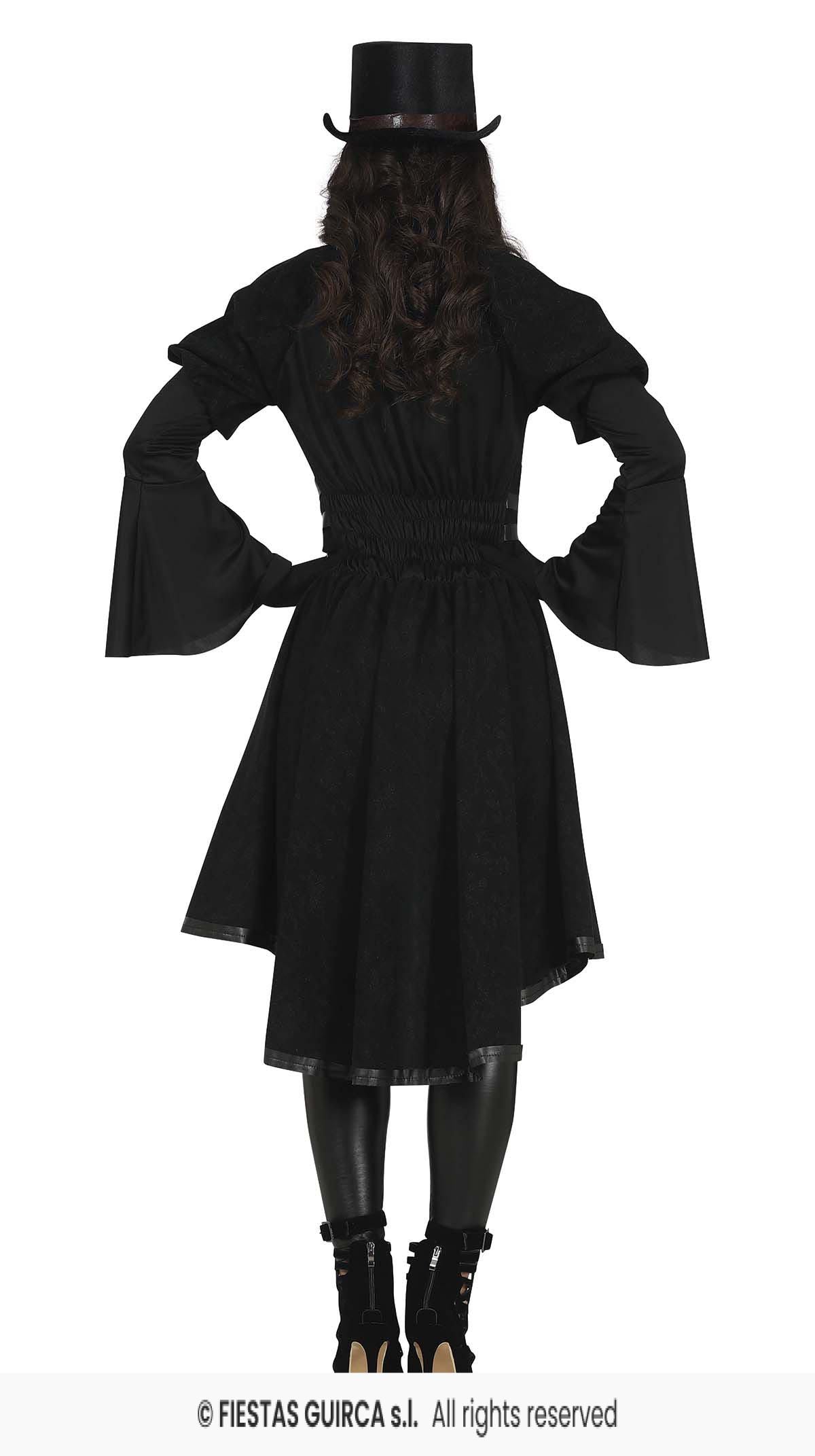 Ladies Gothic Black Dress / Tunic