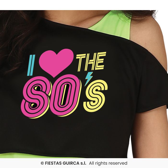 Ladies I Love The 80's Singer Costume