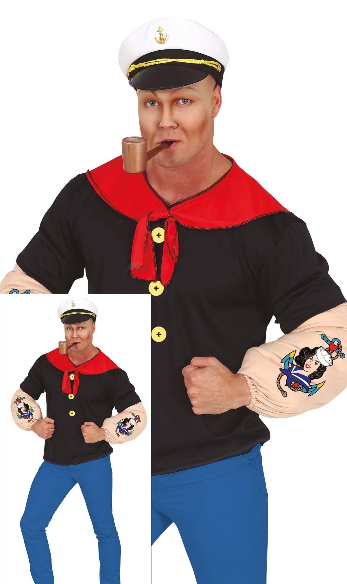 Muscle Sailor Adult Costume