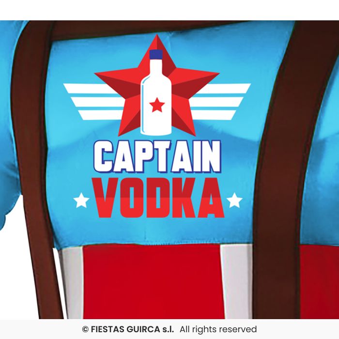 Captain Vodka Adults Funny Costume