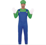 Adults Green Train Driver Costume