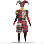 Adults Diamond Harlequin Jester Costume