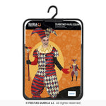 Adults Diamond Harlequin Jester Costume