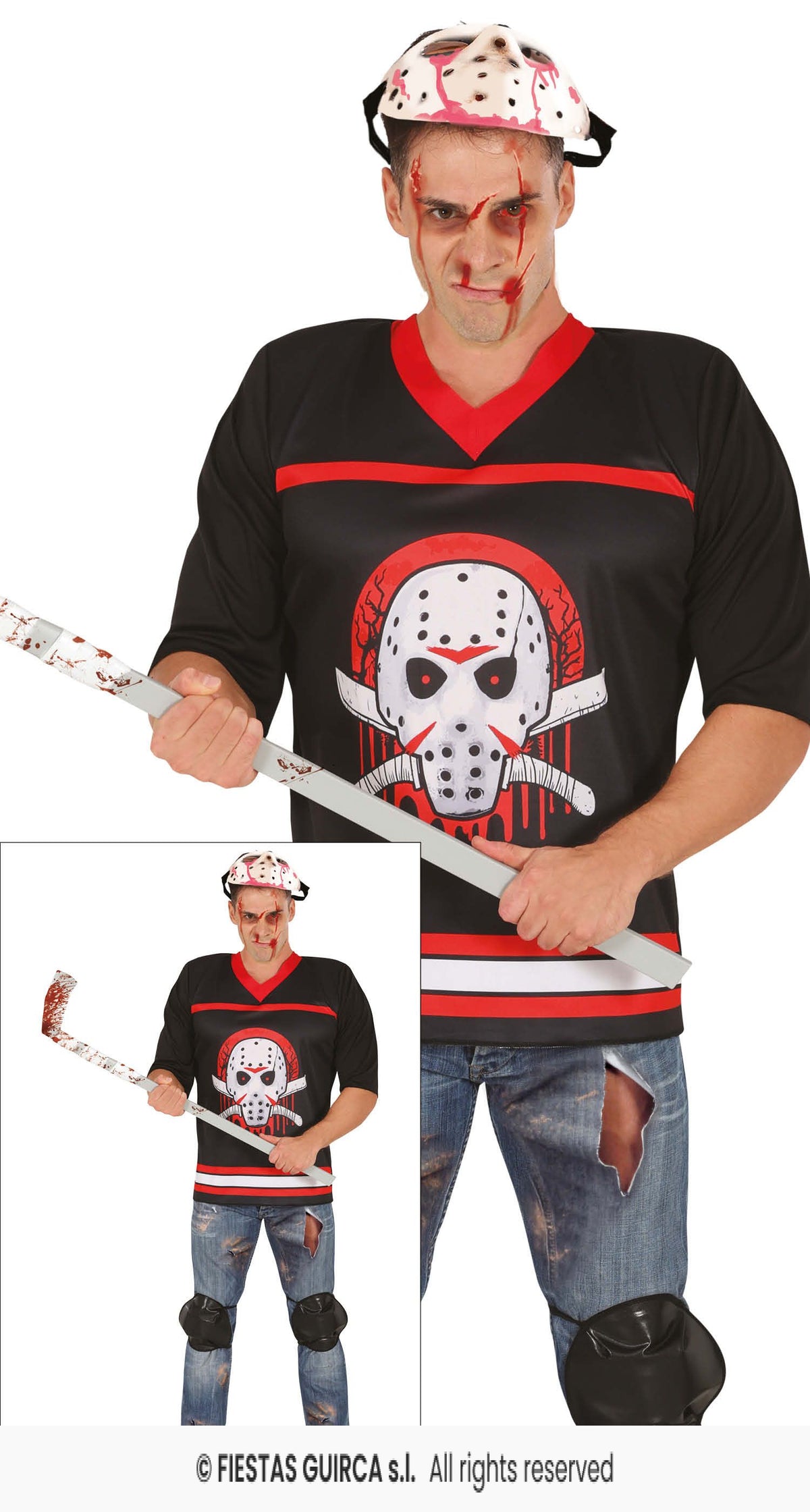 Adult Hockey Assassin Costume