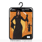 Knife Assassin Dress with Hood