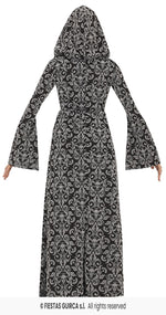 Black Hooded Witch Dress