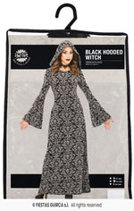 Black Hooded Witch Dress