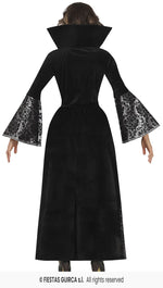 Ladies Manor House Silver Vampire Dress