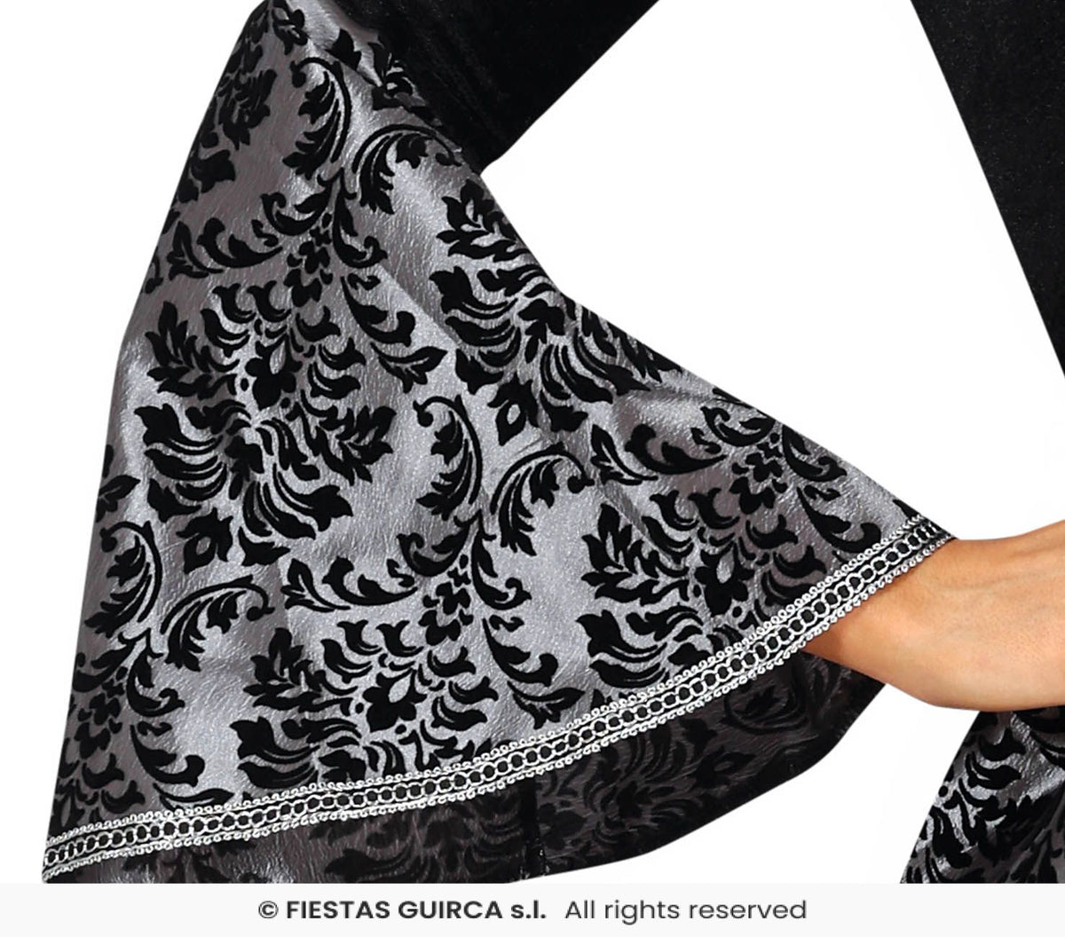 Ladies Manor House Silver Vampire Dress