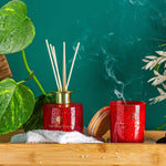 130g Wild Fig & Cassis Soy Wax Scented Candle Nicola Spring