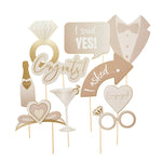 Engagement Photobooth Props 10 Pack