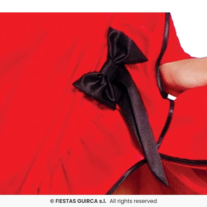 Ladies Red CAN-CAN Dress