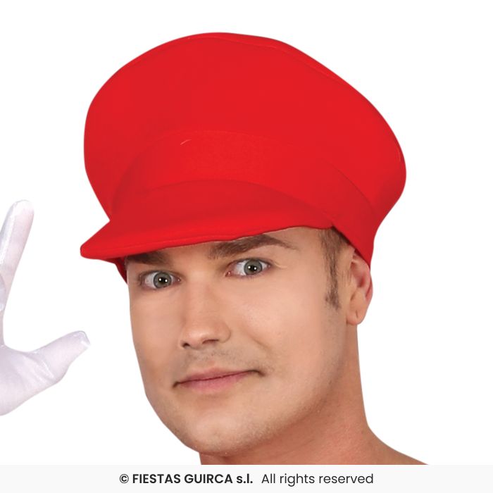 Adults Red Train Driver Costume