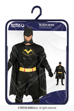 Adults Black Hero Costume