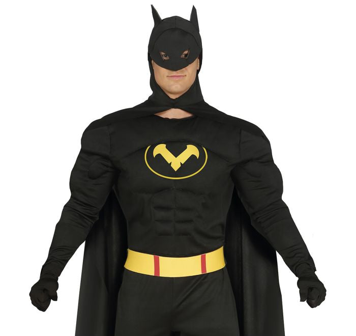 Adults Black Hero Costume