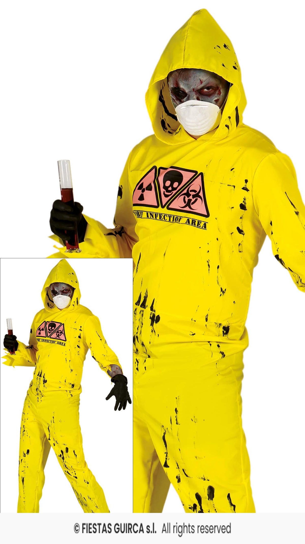 Adults Radioactive Zombie Costume
