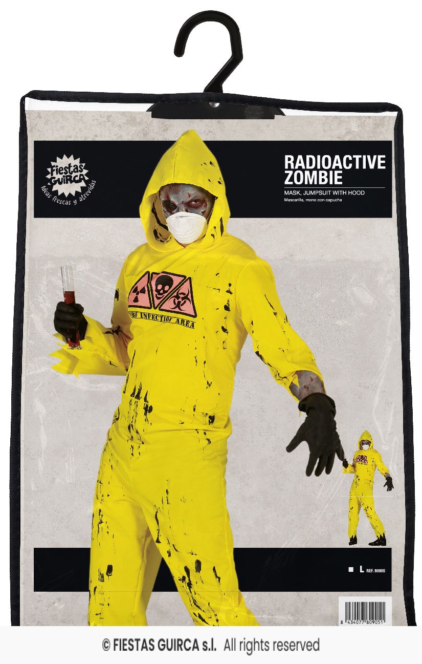 Adults Radioactive Zombie Costume