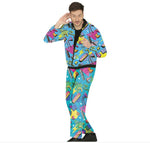 Adult 80s Colourful Tracksuit