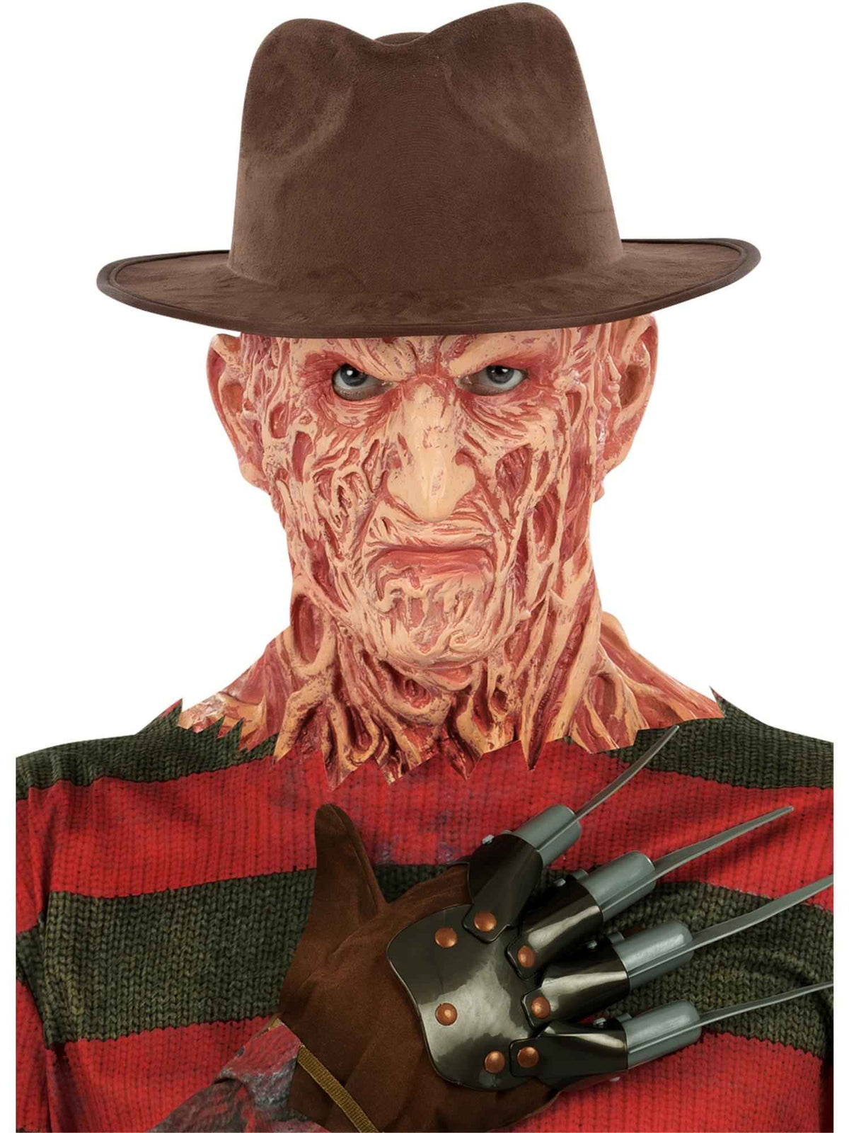 A Nightmare On Elm Street, Freddy Krueger Hat - Brown Fedora
