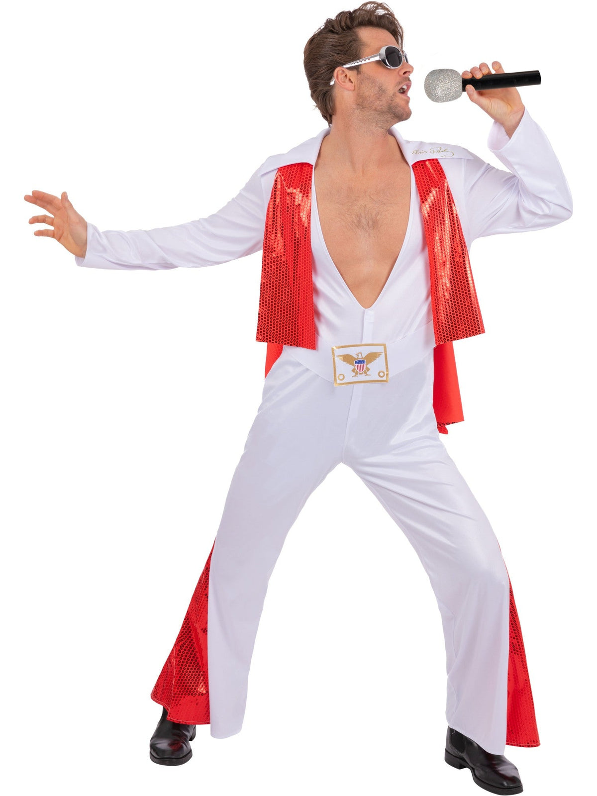 Elvis White Jumpsuit