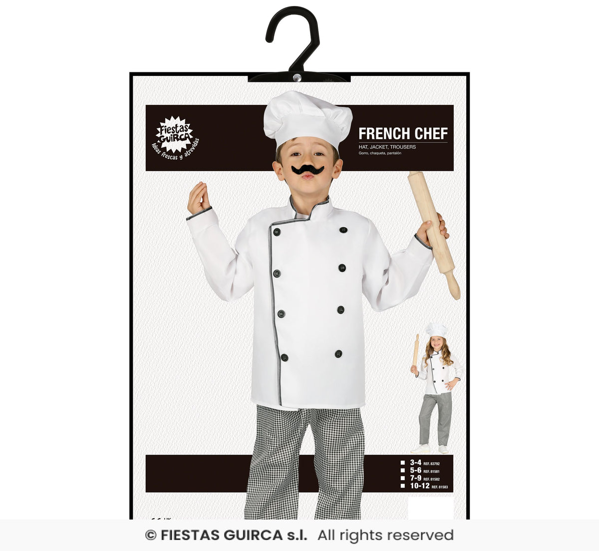 Children's Chef Costume