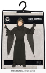 Children's Black Robe Assassin Costume