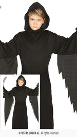 Children's Black Robe Assassin Costume