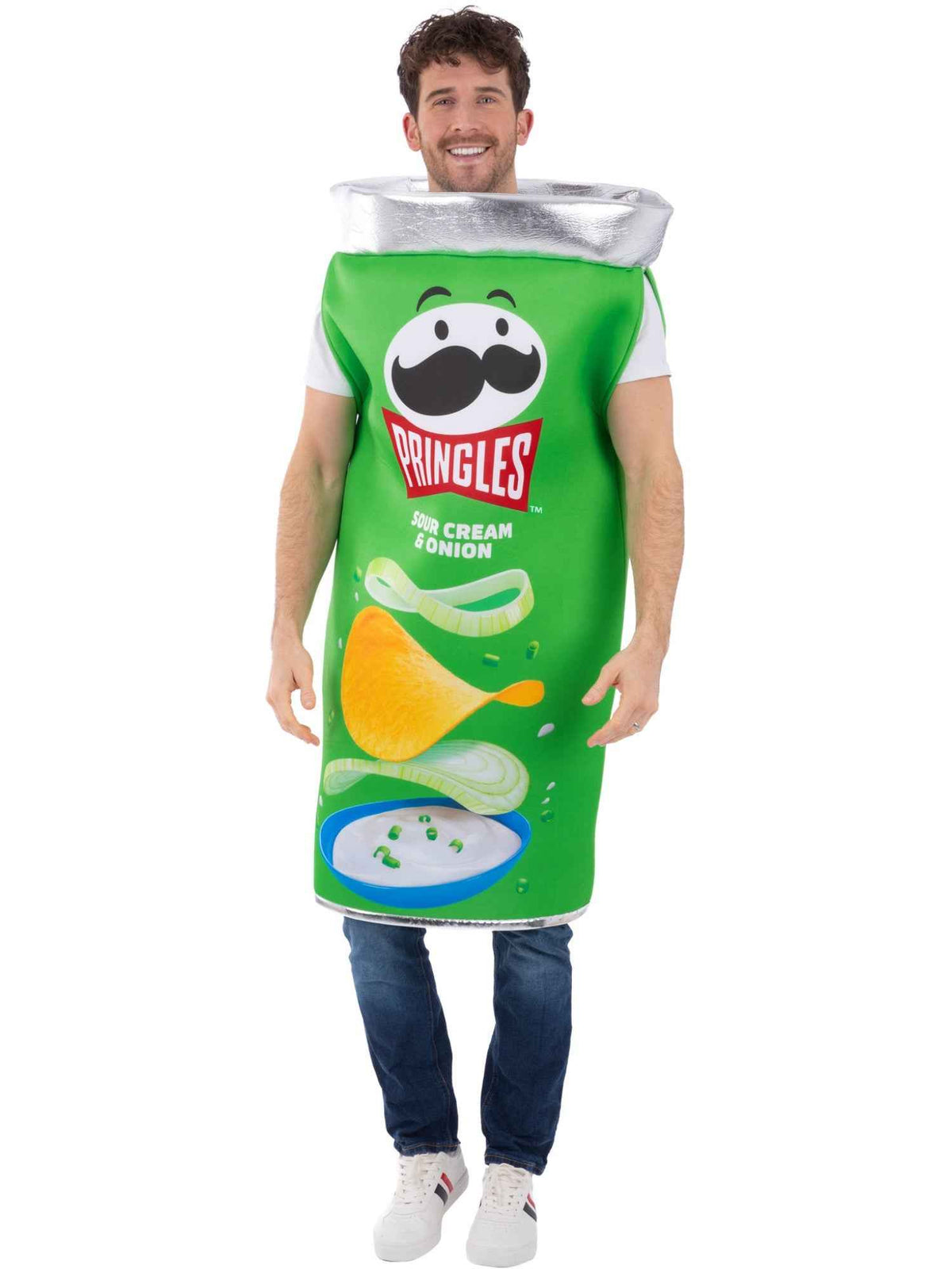 Pringles® Sour Cream & Onion Can Costume