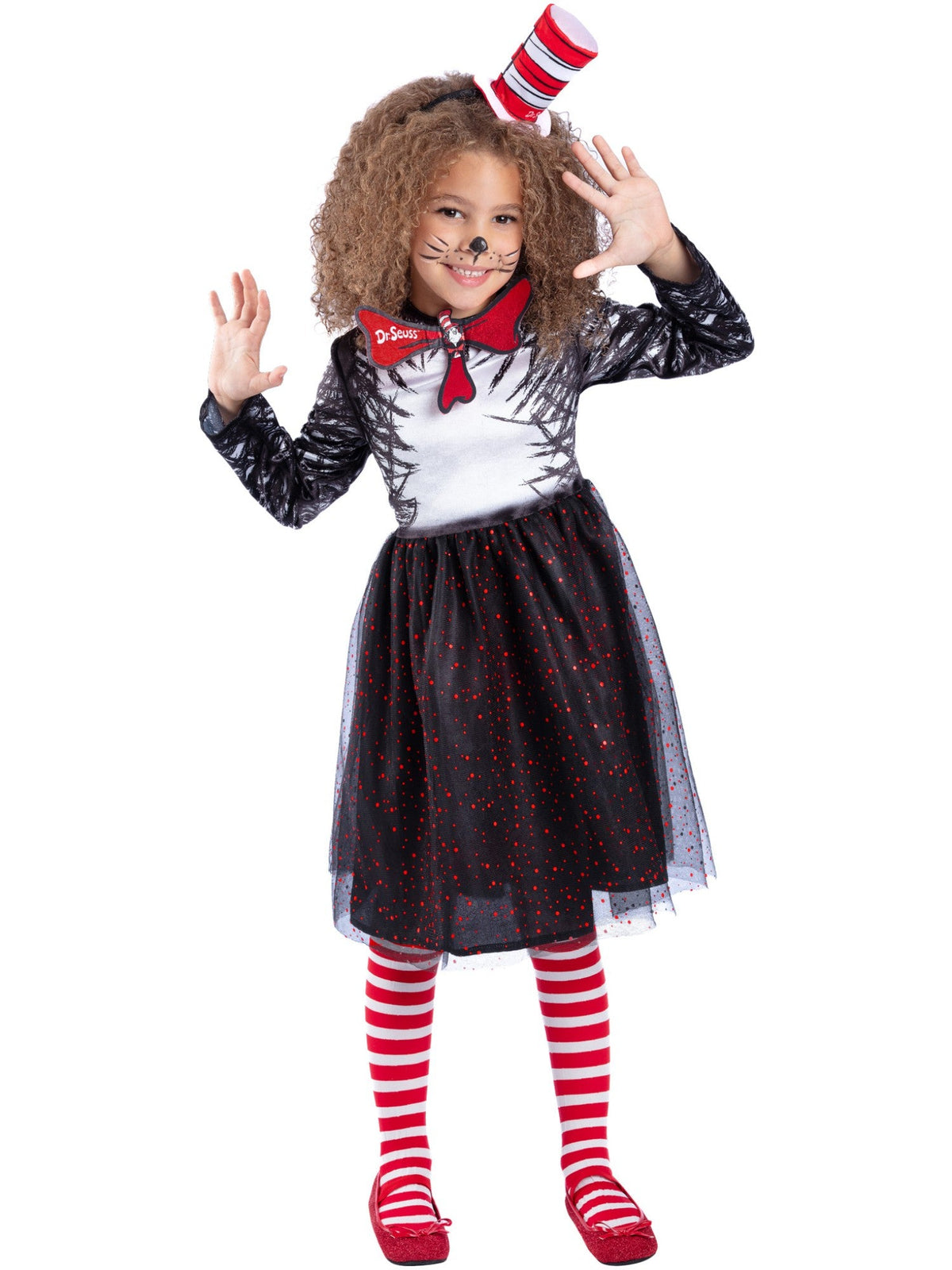 Dr Seuss Cat In The Hat Girls Costume