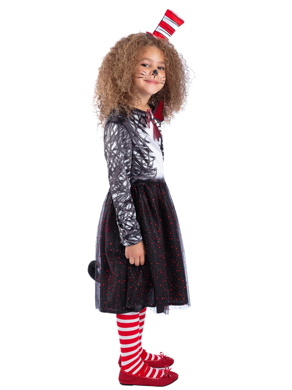 Dr Seuss Cat In The Hat Girls Costume