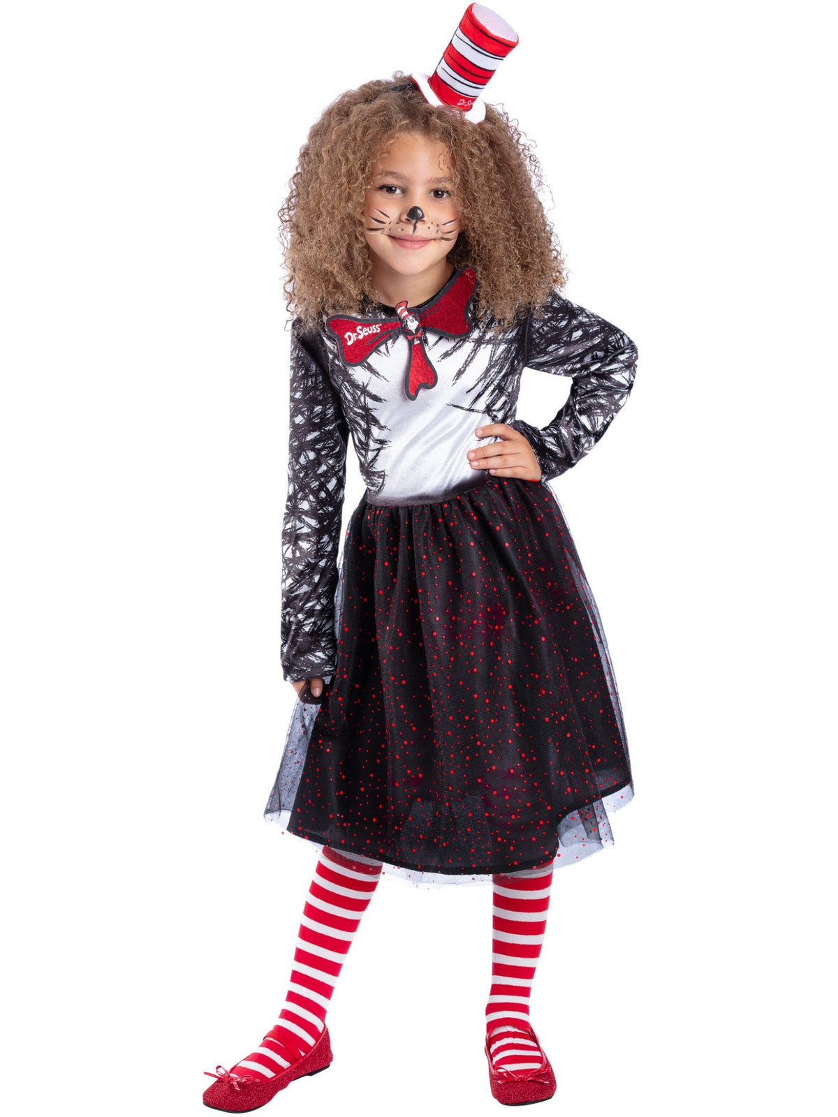 Dr Seuss Cat In The Hat Girls Costume
