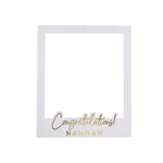 Personalised Congratulations Photo Frame & x1 Sticker Sheet