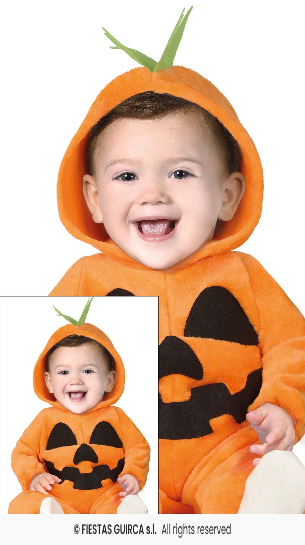 Cute Pumpkin Baby Costume