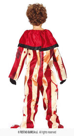 Children's Striped Clown Costume