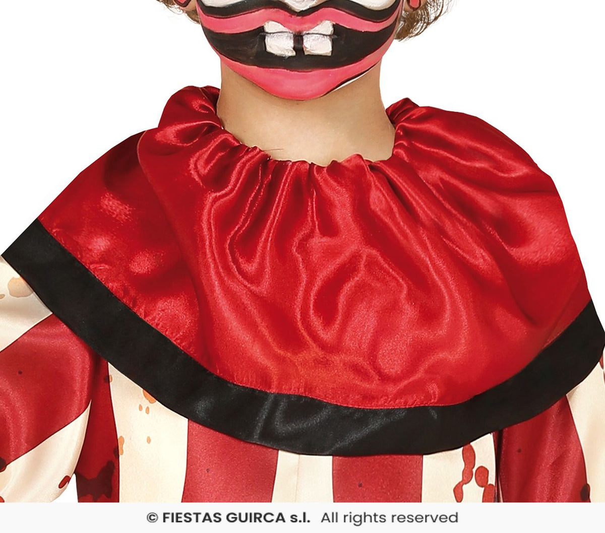 Children's Striped Clown Costume