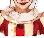 Girl's Striped Clown Costume