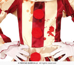 Girl's Striped Clown Costume