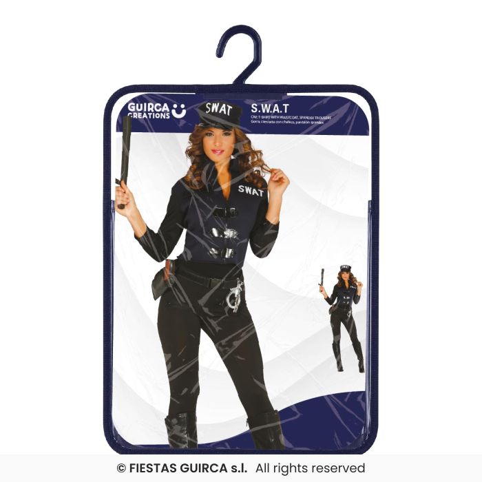 Ladies Spandex SWAT Costume