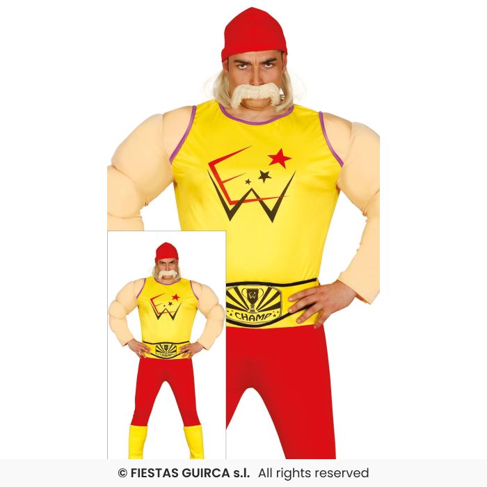 Adults Wrestling Champ Wrestler Costume