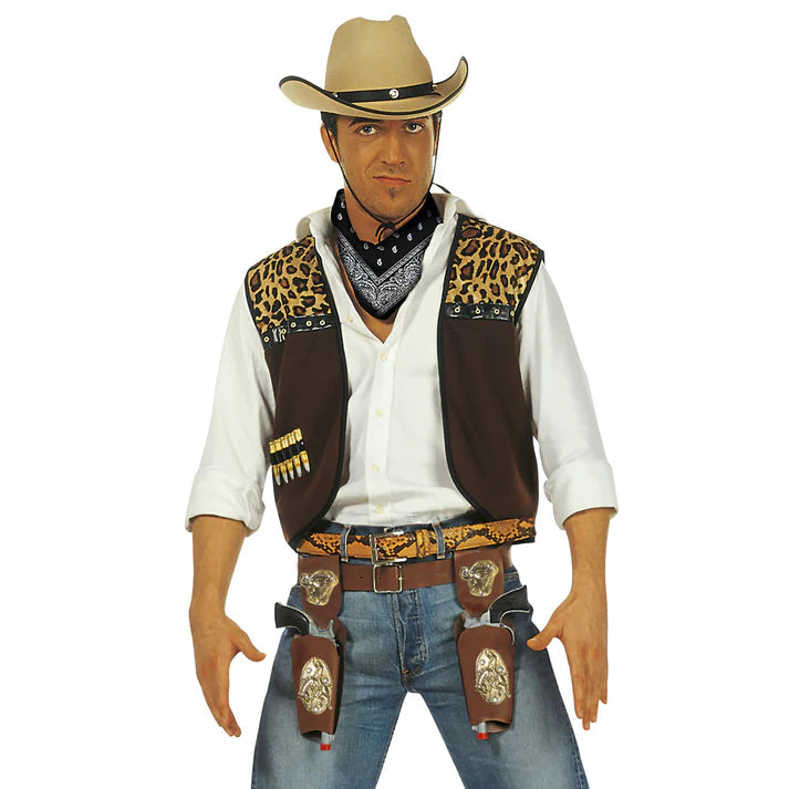 Cowboy Double Pistol Holster & Belt