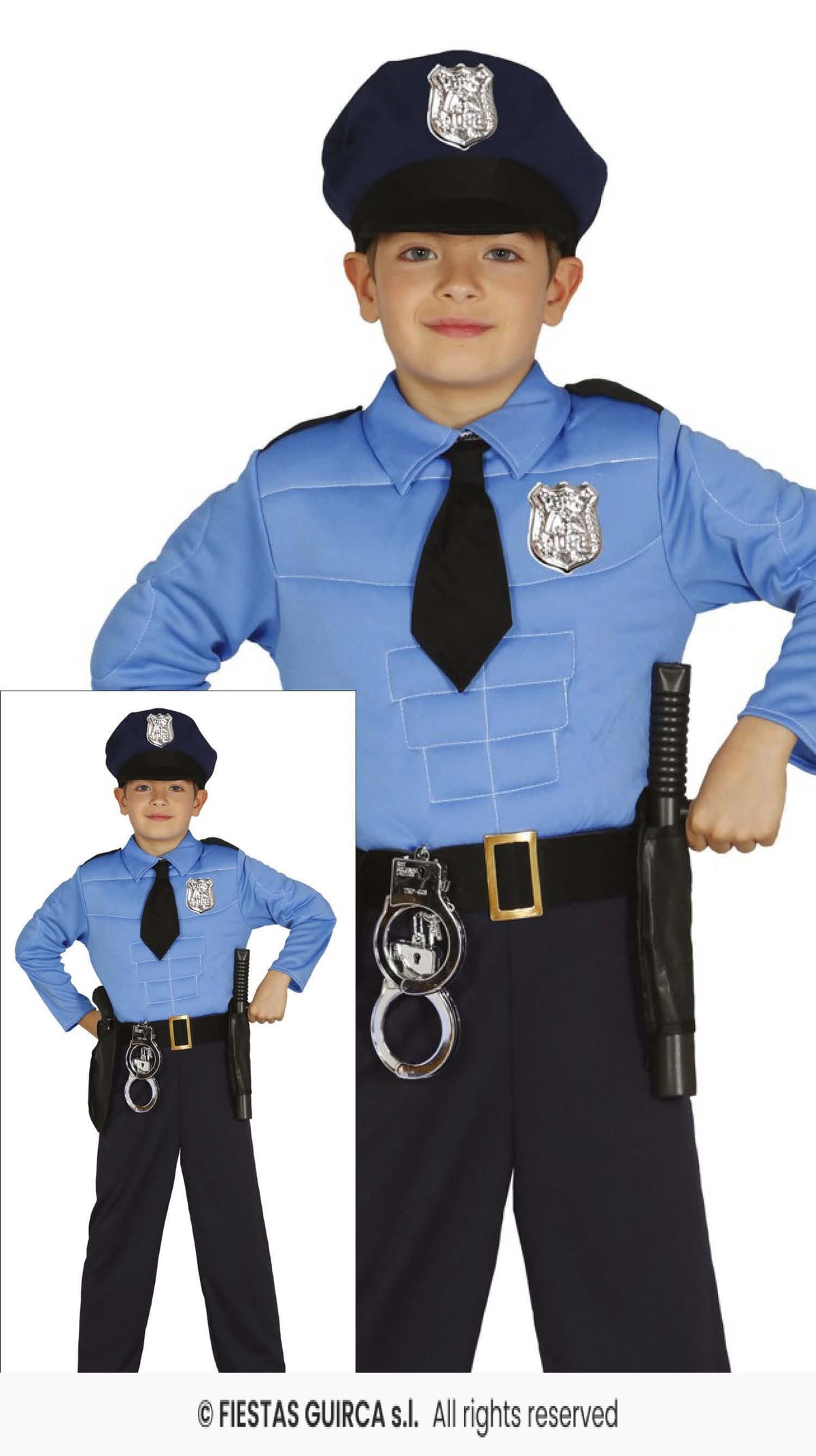 Children's Police Uniform Costume