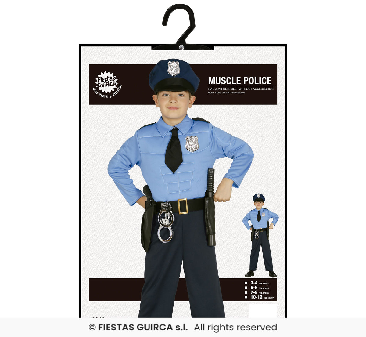 Children's Police Uniform Costume